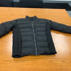 Mens Tailored Athlete Black Padded Jacket (Small)